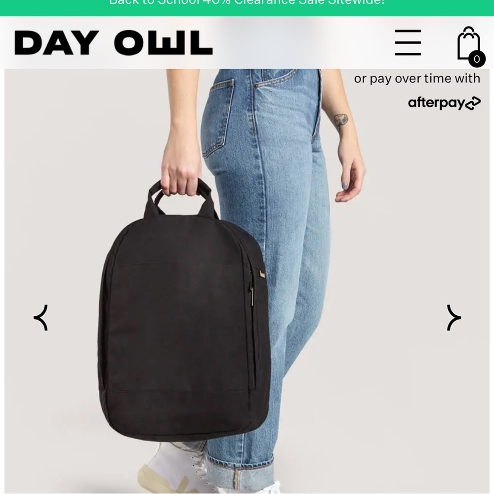 Classic black Backpack - Picture 6 of 7